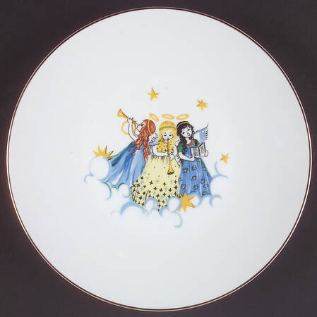 HUT133 Large Dinner Plate