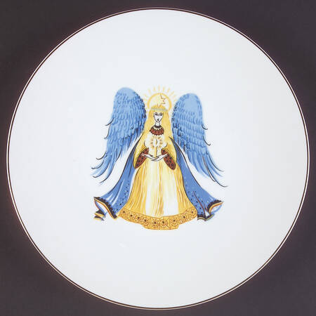 HUT133 Large Dinner Plate