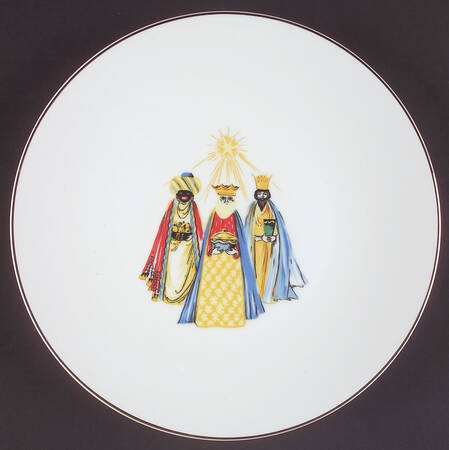 HUT133 Large Dinner Plate