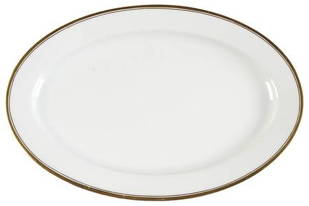 HUT146 12" Oval Serving Platter