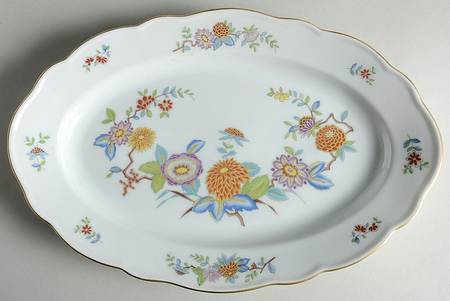 HUT159 13" Oval Serving Platter