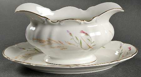 8941 Gravy Boat with Attached Underplate