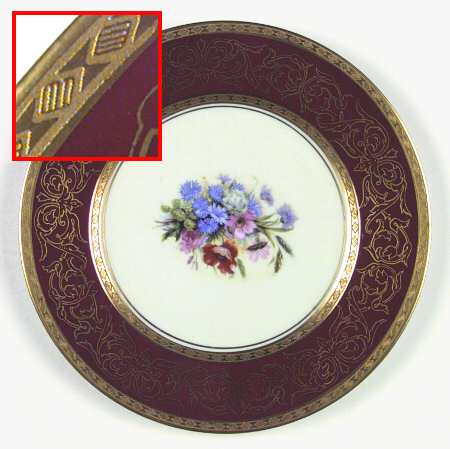 HUT182 Dinner Plate