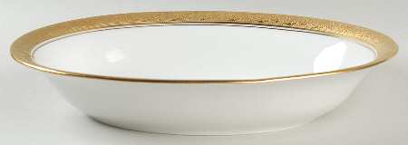 HUT184 10" Oval Vegetable Bowl