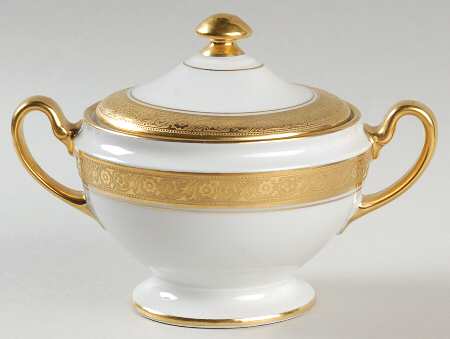 HUT184 Sugar Bowl & Lid