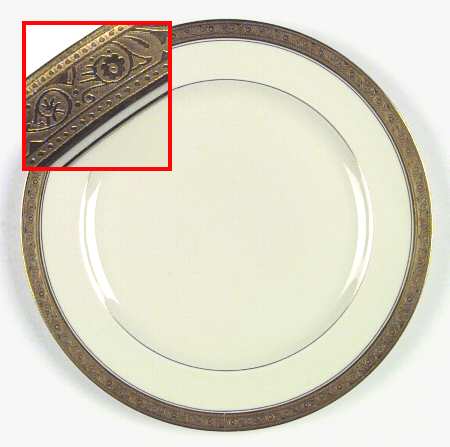 HUT197 Dinner Plate