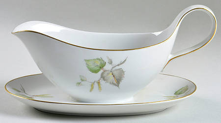 HUT24 Gravy Boat with Attached Underplate