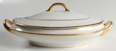 HUT25 Oval Covered Vegetable