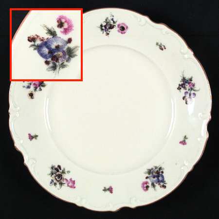 HUT321 Salad Plate