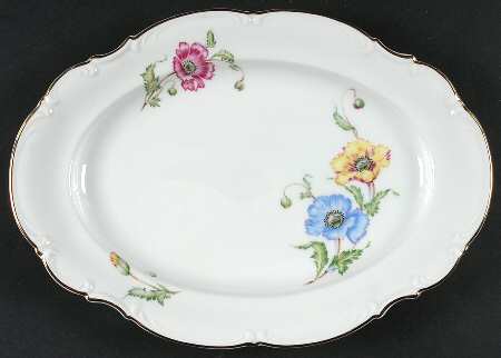 9041 12" Oval Serving Platter