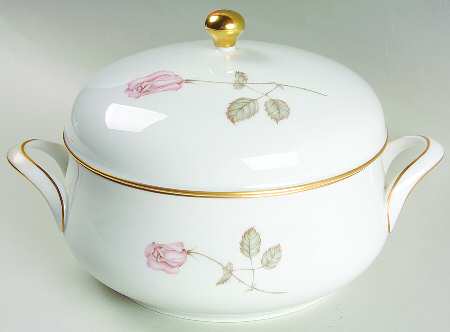 Rose Round Covered Vegetable