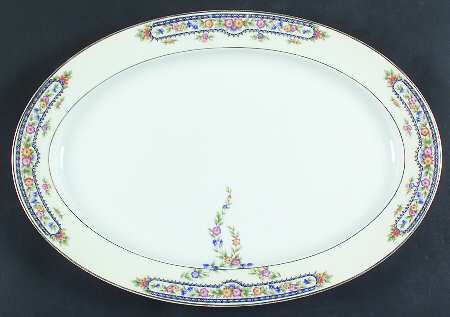 HUT349 16" Oval Serving Platter