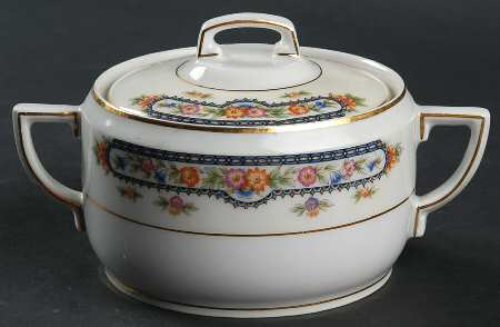HUT349 Sugar Bowl & Lid