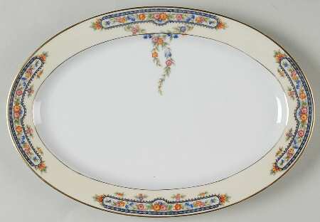 HUT349 12" Oval Serving Platter