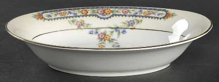 HUT349 8" Oval Vegetable Bowl