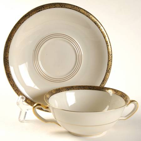 6203 Flat Cream Soup Bowl