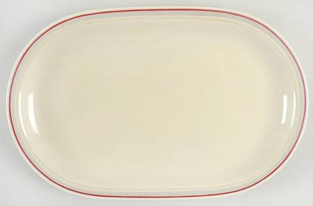 HUT374 12" Oval Serving Platter