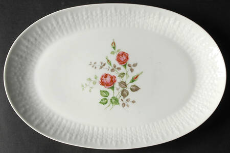 HUT39 12" Oval Serving Platter