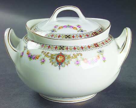 HUT4 Sugar Bowl & Lid