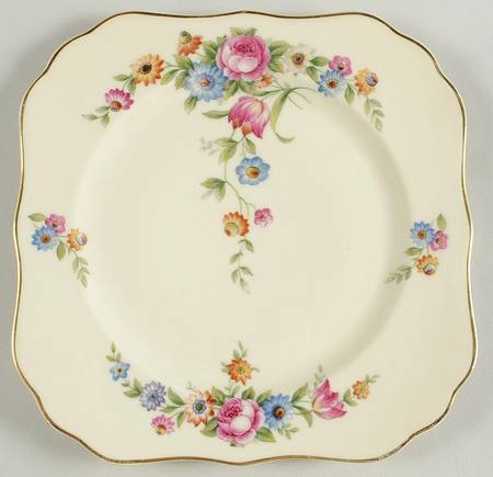 HUT401 Square Salad Plate