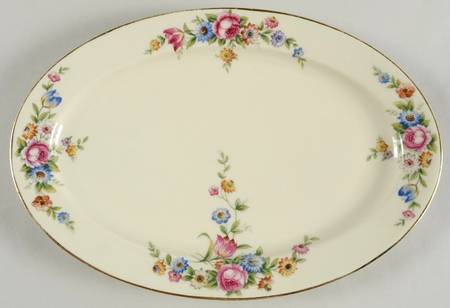 HUT401 12" Oval Serving Platter