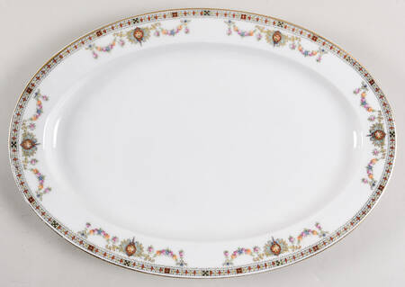 HUT443 14" Oval Serving Platter