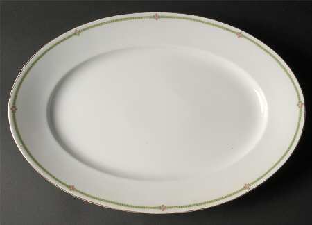 HUT455 16" Oval Serving Platter