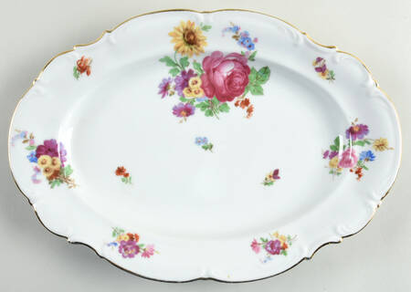 8939 12" Oval Serving Platter