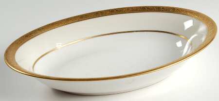 HUT5 10" Oval Vegetable Bowl