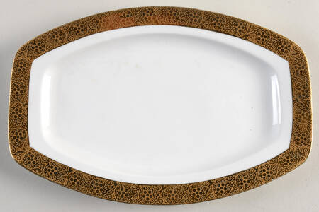 HUT544 12" Oval Serving Platter