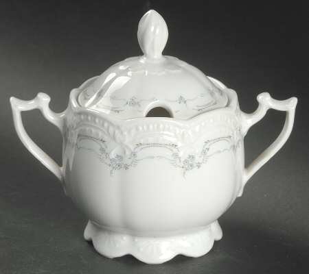 Iris Sugar Bowl & Lid