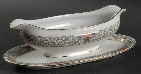 Jaffrey Gravy Boat with Attached Underplate