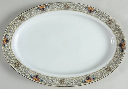 Jaffrey 12" Oval Serving Platter