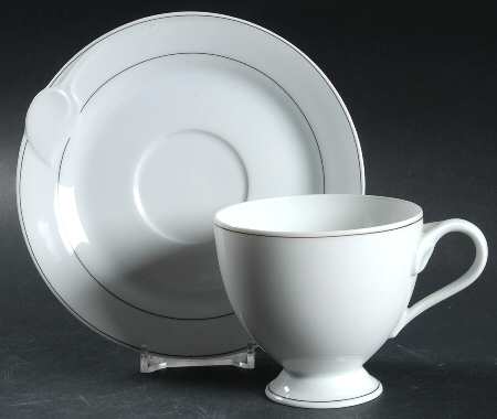 Jeunesse Footed Cup & Saucer Set