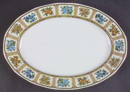 Kensington 12" Oval Serving Platter by Hutschenreuther