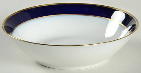 Kobalt (Coupe, Olivia Shape) Fruit/Dessert (Sauce) Bowl