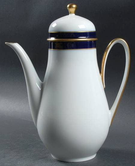 Kobalt (Coupe, Olivia Shape) Coffee Pot & Lid