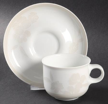 Kyoto Flat Cup & Saucer Set