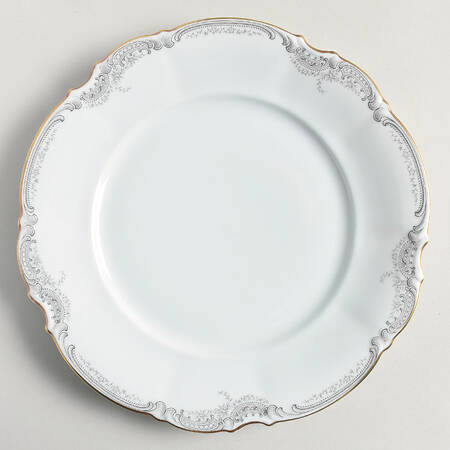 Lorelei Loreley (Gold, White) Dinner Plate