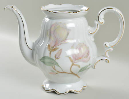 Magnolia (7948, Sylvia, White) Coffee Pot No Lid