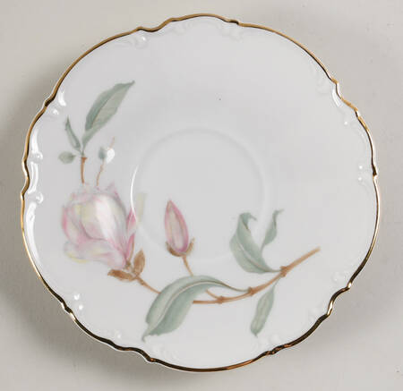 Magnolia (7948, Sylvia, White) Saucer for Footed Cup