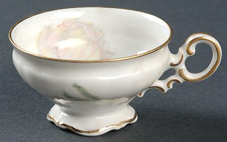 Magnolia (7948, Sylvia, White) Footed Demitasse Cup