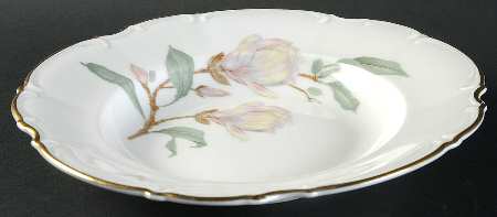 Magnolia (7948, Sylvia, White) Rim Soup Bowl