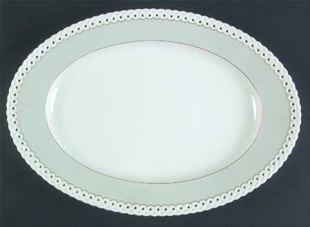 Marie Helene 13" Oval Serving Platter