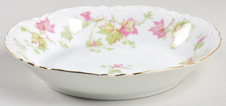 Maple Leaf (Scalloped) Coupe Soup Bowl