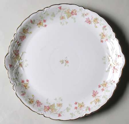 Maple Leaf (Scalloped) 13" Chop Plate (Round Platter)