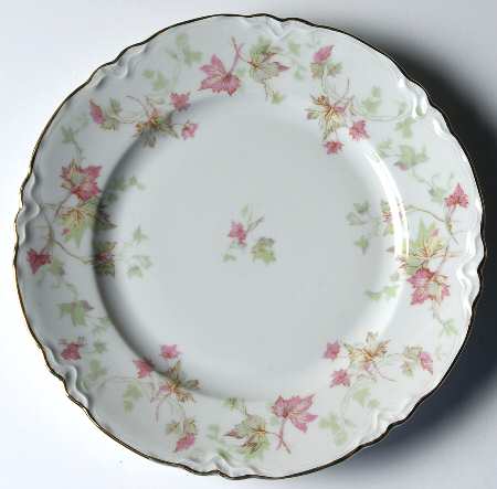 Maple Leaf (Scalloped) Salad Plate