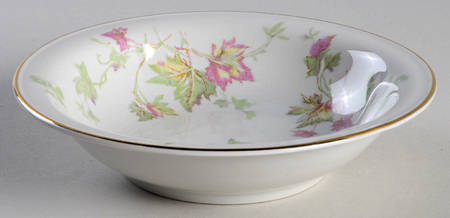 Maple Leaf (Smooth) Fruit/Dessert (Sauce) Bowl