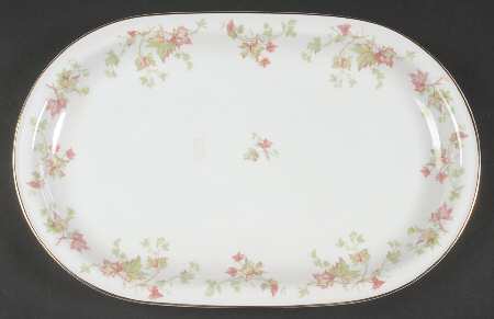 Maple Leaf (Smooth) 15" Oval Serving Platter