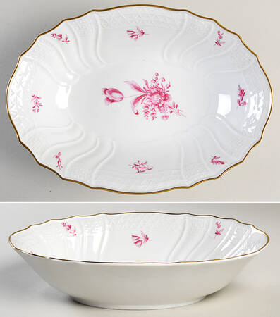 Marina 10" Oval Vegetable Bowl